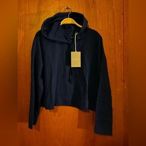 Everlane Cropped Lightweight Hoodie